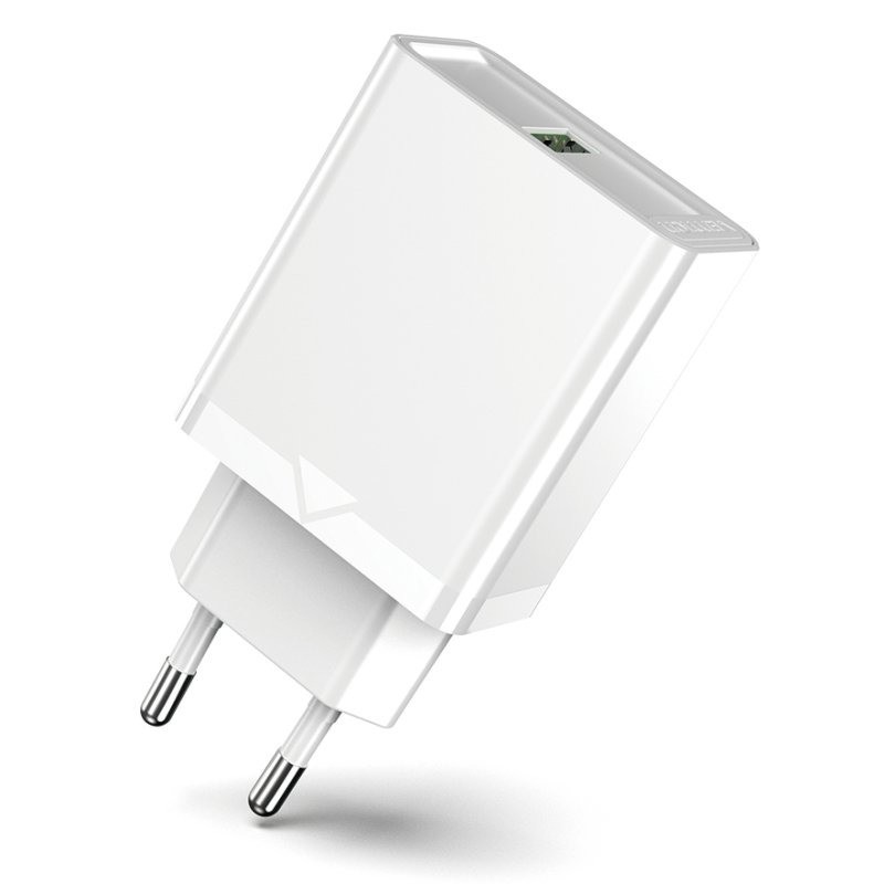 Cargador Smartphone/Tablet Vention FABW0-EU Usb-a 18W White Cargador Smartphone/Tablet Vention FABW0-EU Usb-a 18W White