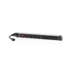 Pdu Tipo Regleta Salicru de 6 Tomas C13/C14 4 Tomas Sch/Sch con Interruptor