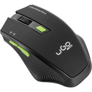 Ratón Ugo MY-03 1800DPI Wireless Óptico Black