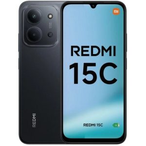 Smartphone Xiaomi Redmi 15C 6.9 4GB/256GB/50MP/NFC/4G Black