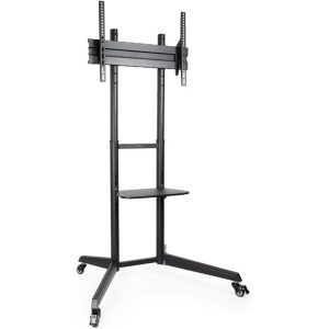 Soporte TV Monitor TooQ Suelo con Ruedas 37 - 70 50KG Black