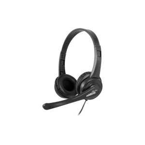 Auriculares + Micrófono NGS VOX505 USB Black