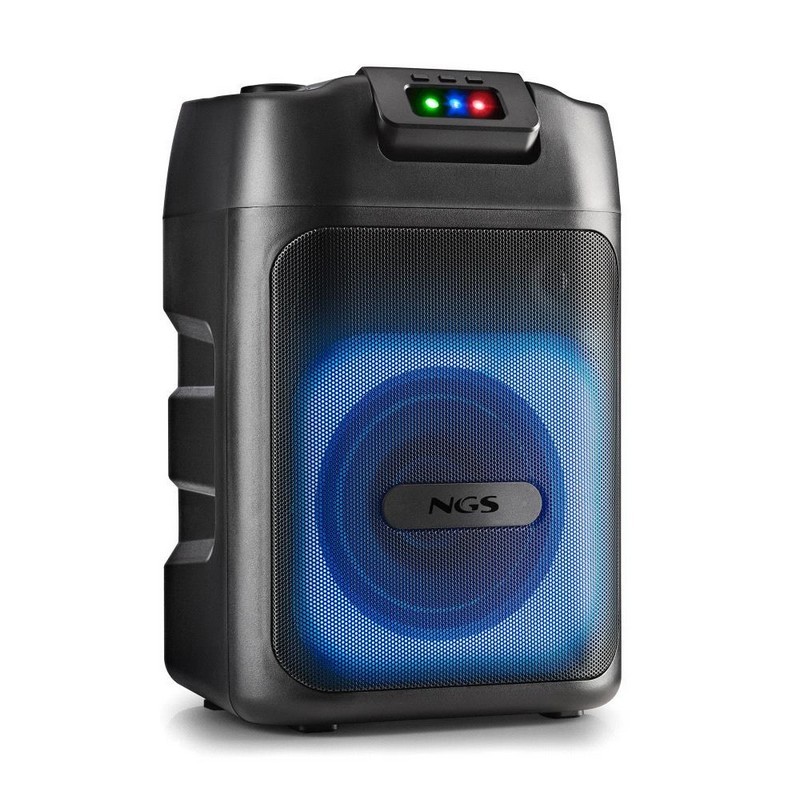 Altavoz NGS Wild Club 80W RGB USB/MicroSD/Bluetooth/Micrófono/AUX Altavoz NGS Wild Club 80W RGB USB/MicroSD/Bluetooth/Micrófono/AUX