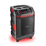 Altavoces NGS Wild Bash Waterproof 300W RGB USB/Bluetooth/Micrófono/AUX