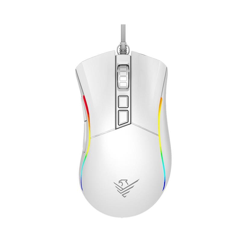 Ratón Phoenix Gaming Void USB RGB 12000 DPI 7 Botones White