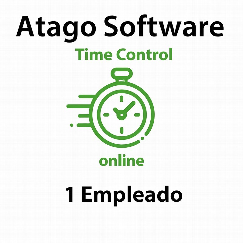 Time Control de Presencia Atago en la Nube 1 Empleado ( Anual )