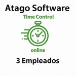 Time Control de Presencia Atago en la Nube 3 Empleados ( Anual )