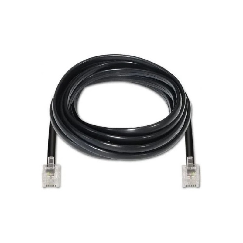 Cable de Teléfono RJ11 2M Aisens Black