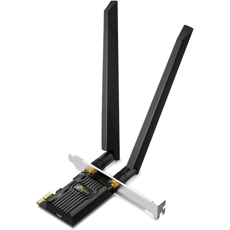 Wireless Adaptador PCIe TP-Link Archer TXE72E WiFi 6E AXE5400 Wireless Adaptador PCIe TP-Link Archer TXE72E WiFi 6E AXE5400
