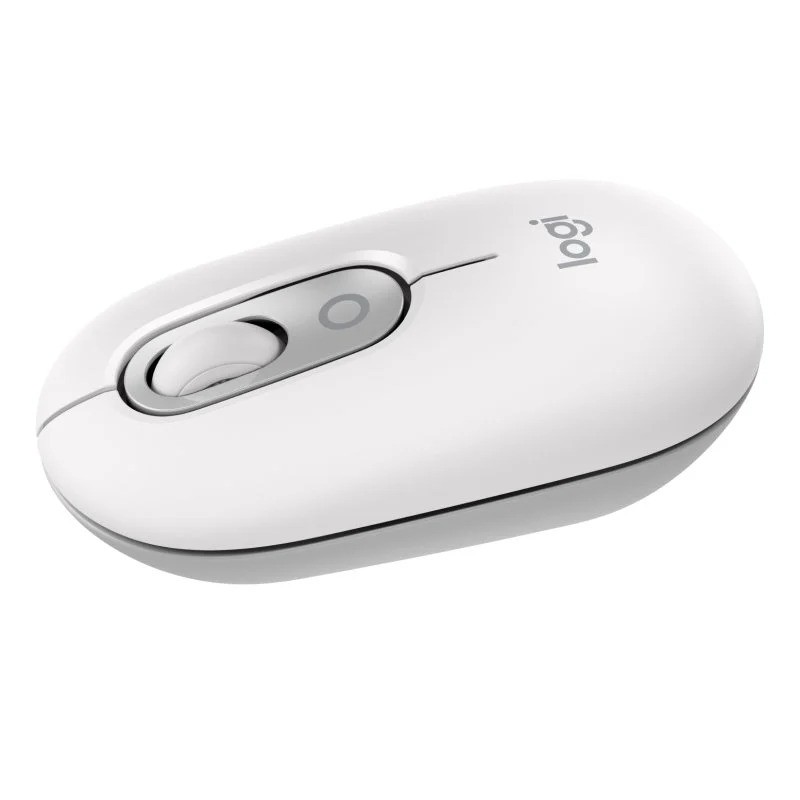 Ratón Logitech Pop Mouse Wireless Bluetooth White Ratón Logitech Pop Mouse Wireless Bluetooth White