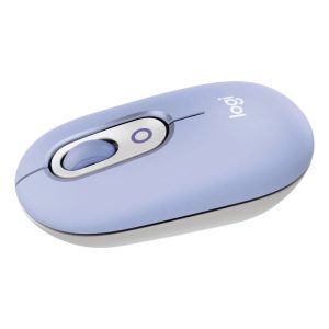 Ratón Logitech Pop Mouse Wireless Bluetooth Purple