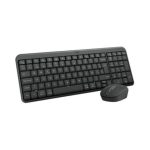 Teclado + Ratón Logitech MK250 Wireless Black