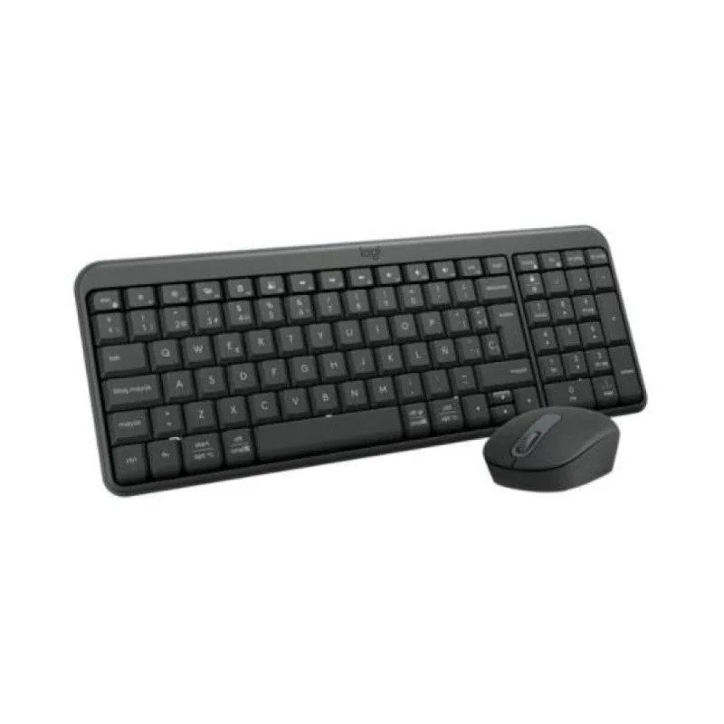 Teclado + Ratón Logitech MK250 Wireless Black