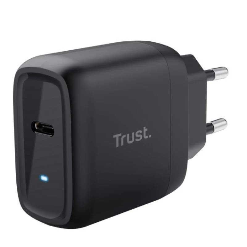 Cargador Trust Maxo USB-C 45W 2M Black