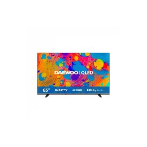 Televisor Daewoo 65 QLED 4K USB Smart TV Android WiFi Bluetooth Dolby Vision HDR10