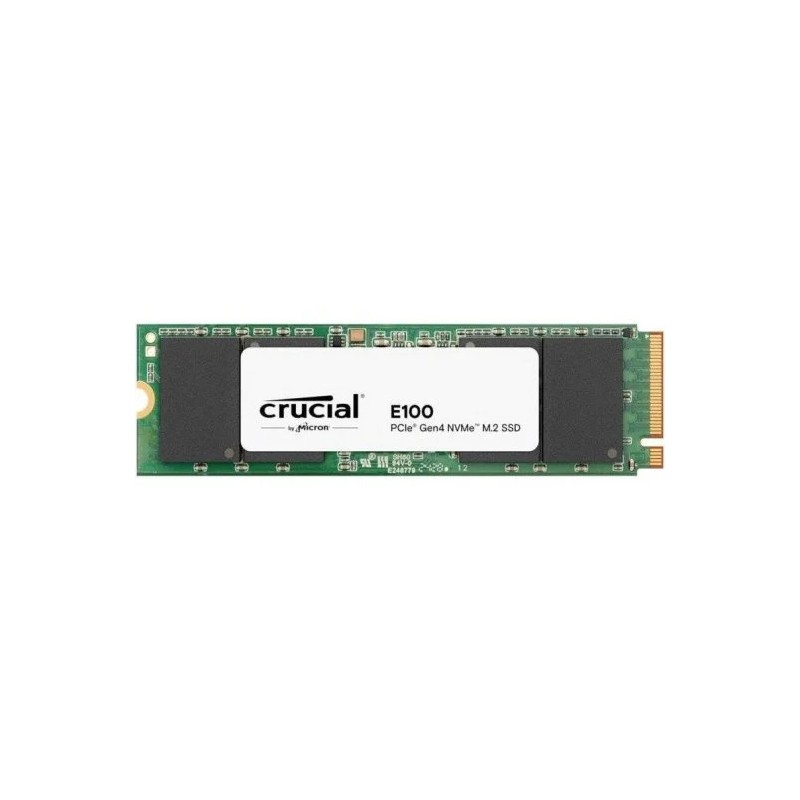 Disco Duro SSD Crucial 2TB E100 M2 NVMe PCIe 4.0 Disco Duro SSD Crucial 2TB E100 M2 NVMe PCIe 4.0