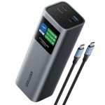 Powerbank Vention 27000MAH Usb-a + 2USB-C Display 140W Grey