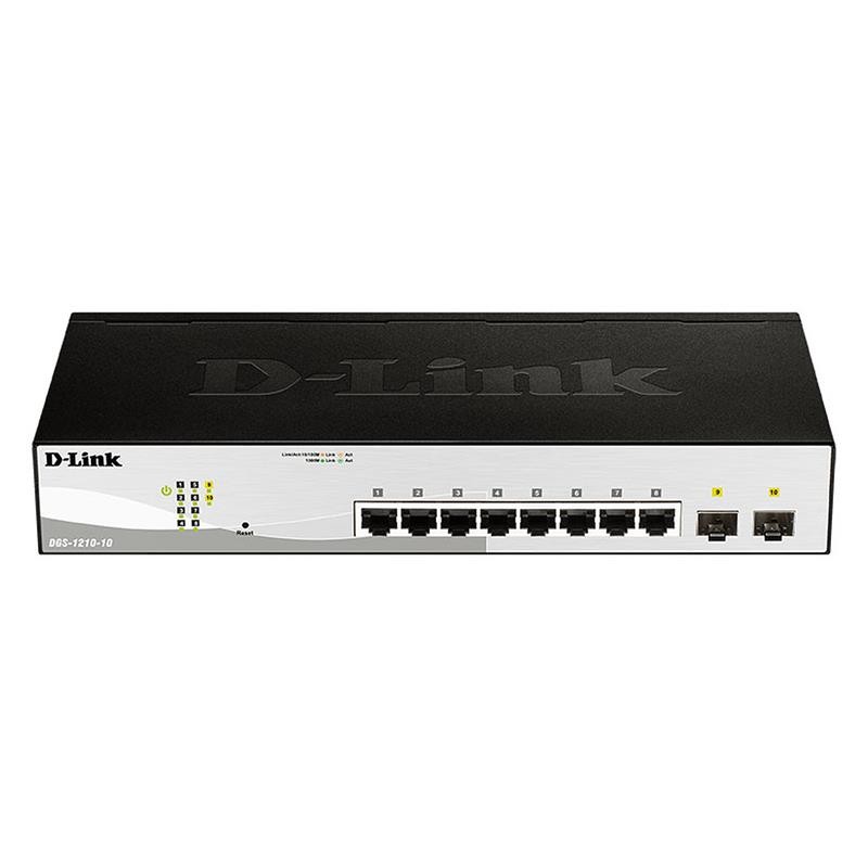 Switch D-Link Gigabit 10 Puertos DGS-1210-10/e