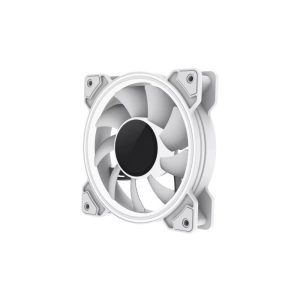 Ventilador GM 12CM Adicional Gaming Chasis ARGB Dual Infinity Silenc White