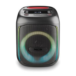 Altavoz NGS Wild Swag Go 80W LED USB/Bluetooth/Micrófono/AUX Portable
