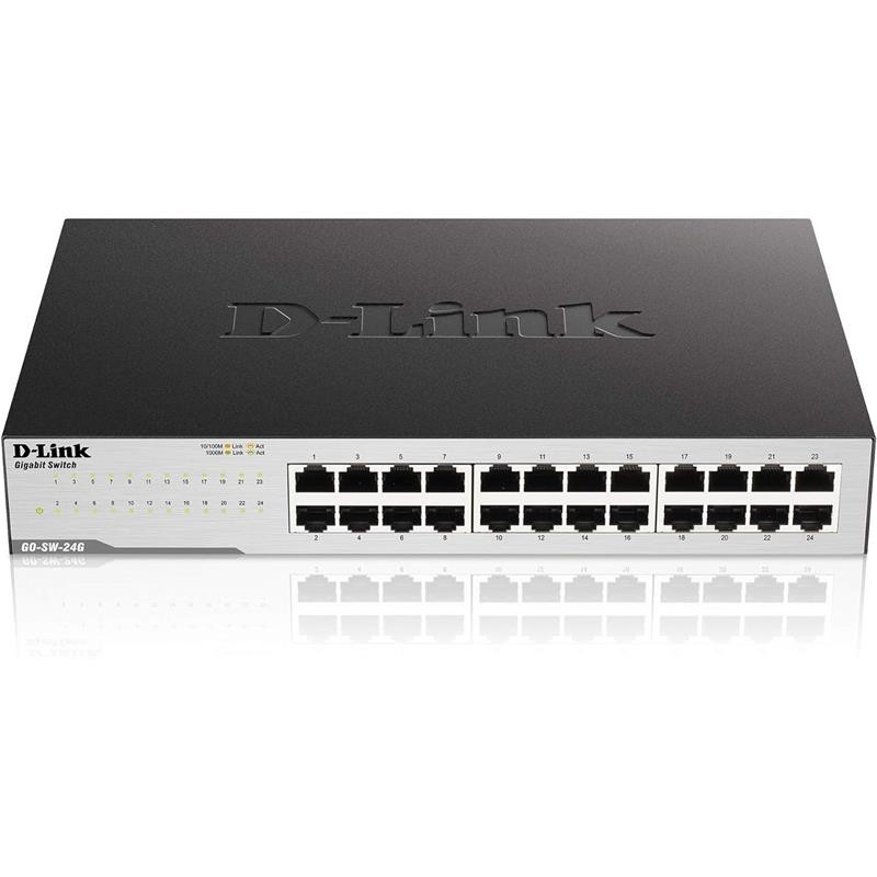 Switch D-Link Gigabit 24 Puertos GO-SW-24G Switch D-Link Gigabit 24 Puertos GO-SW-24G