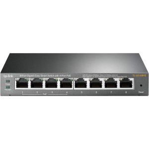 Switch TP-Link Gigabit 8 Puertos TL-SG108PE Easy Smart Gestionable 4 PoE