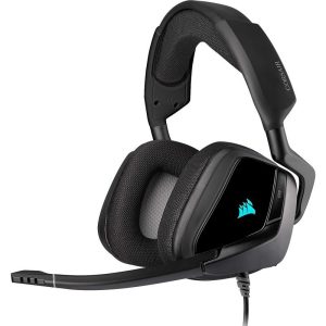Auriculares + Micrófono Corsair Void USB Elite Gaming Headset RGB 7.1 Black