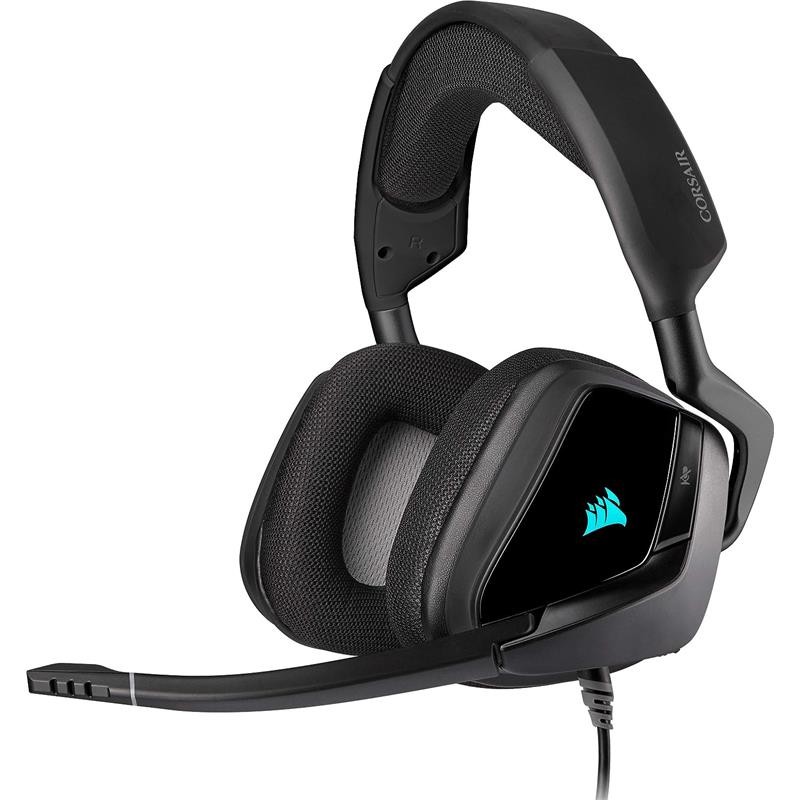 Auriculares + Micrófono Corsair Void USB Elite Gaming Headset RGB 7.1 Black Auriculares + Micrófono Corsair Void USB Elite Gaming Headset RGB 7.1 Black