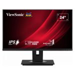 Monitor ViewSonic 24 IPS Multim Ergonómico VGA HDMI DP USB 5YR Gar