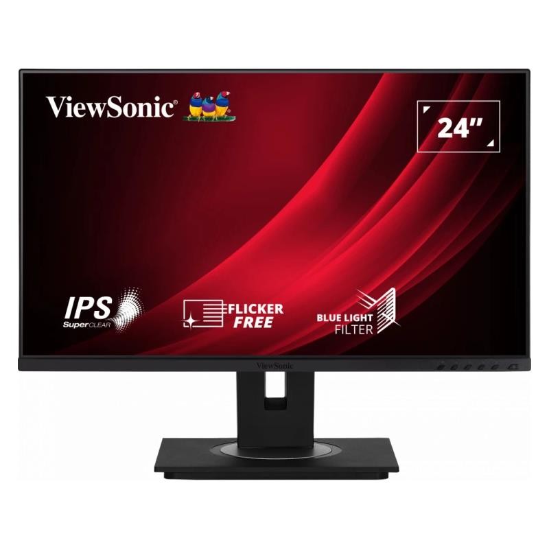 Monitor ViewSonic 24 IPS Multim Ergonómico VGA HDMI DP USB 5YR Gar Monitor ViewSonic 24 IPS Multim Ergonómico VGA HDMI DP USB 5YR Gar