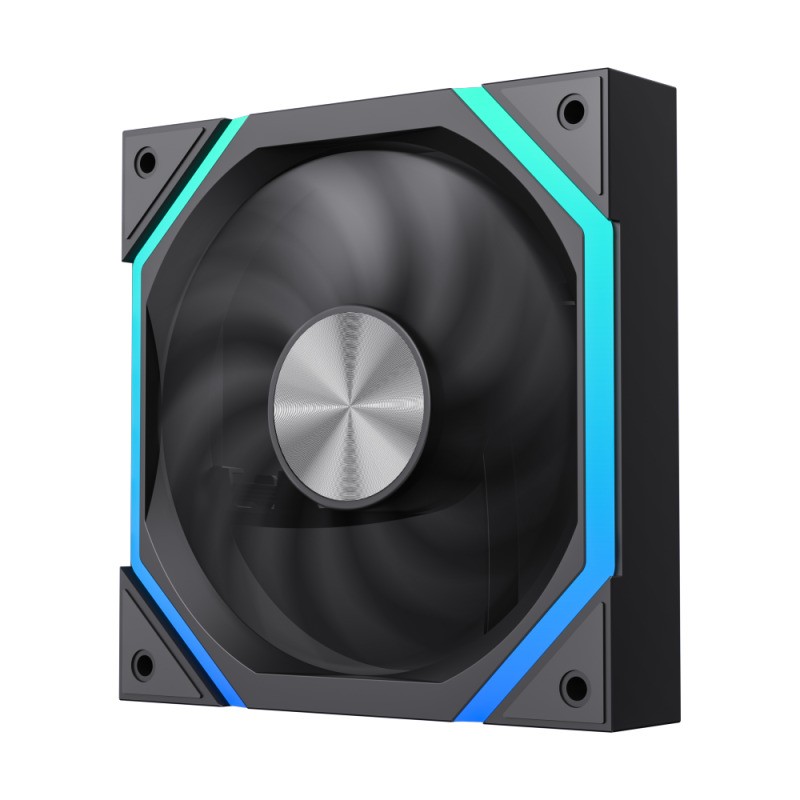 Ventilador GM 12CM Adicional Gaming Chasis ARGB Silencioso Black