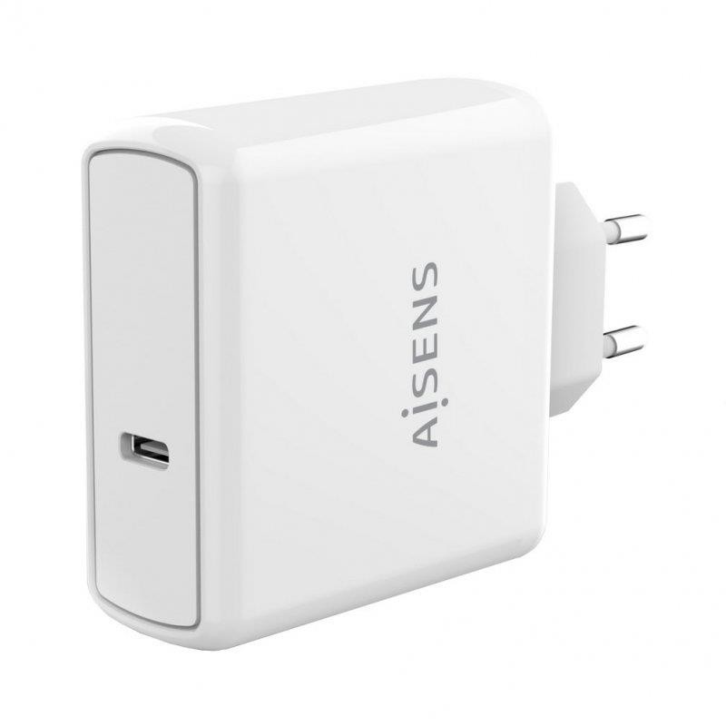 Cargador Smartphone/Tablet Aisens USB-C 60W White