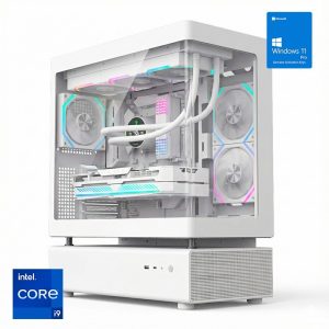 Ordenador Gaming N80 White RGB I9 14900K/32G DDR5/SSD1TB NVMe/WiFi/Ref.Liq/800W/W11Pro