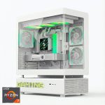 Ordenador Gaming N90 White RGB R7 9800X3D/32GB DDR5/SSD2TB NVMe/WiFi/R.liq/1050W