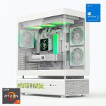 Ordenador Gaming N90 White RGB R7 9800X3D/32GB DDR5/SSD2TB NVMe/WiFi/R.liq/1050W/W11Pro