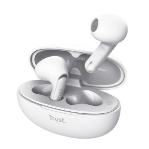 Auriculares Trust Yavi Earphones Enc Bluetooth Wireless White