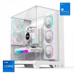 Ordenador Gaming Infinity Pro White RGB I7 14700K/32GB/SSD1TB NVMe/R.liq/800W/W11Pro
