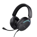 Auriculares + Micrófono Trust Gaming RGB Gxt 490 Fayzo Headset 7.1 Black