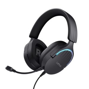 Auriculares + Micrófono Trust Gaming RGB Gxt 490 Fayzo Headset 7.1 Black