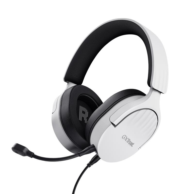 Auriculares + Micrófono Trust Gaming Gxt 489W Fayzo Headset Multi White