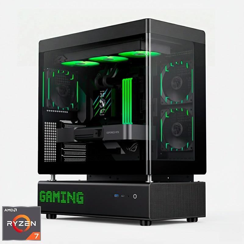 Ordenador Gaming N90 RGB R7 9800X3D/32GB DDR5/SSD2TB NVMe/WiFi/R.liq/1050W