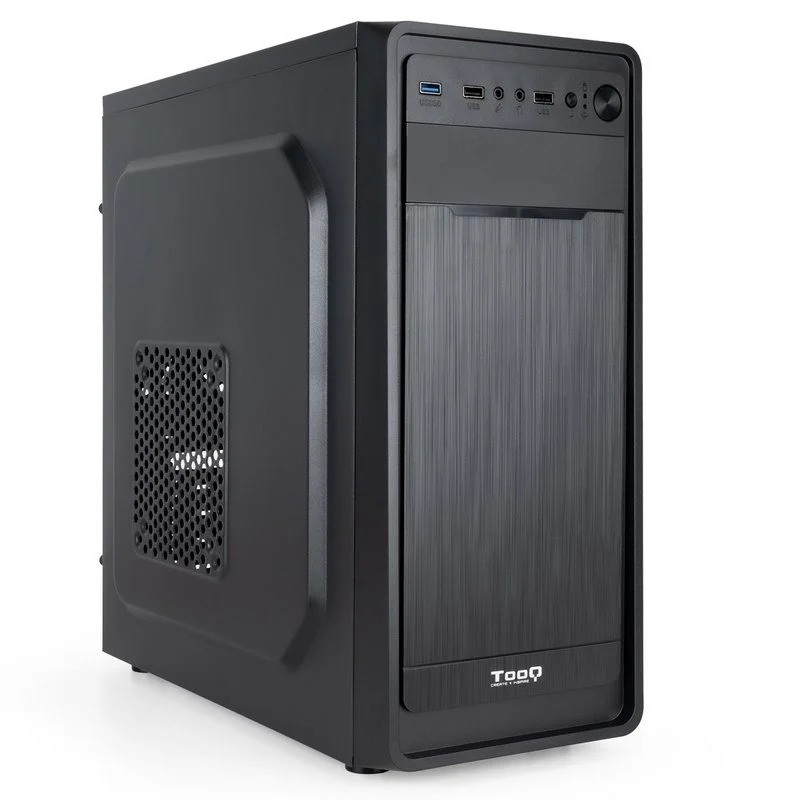 Caja Ordenador TooQ ATX USB 3.0 Black ( sin Fuente )