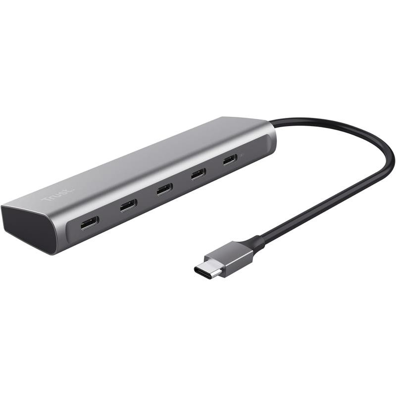 Hub USB-C Trust 5 Puertos Halyx USB-C 3.2 Hub USB-C Trust 5 Puertos Halyx USB-C 3.2