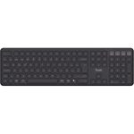 Teclado Trust Vaiya Recargable Wireless Bluetooth Black