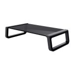 Soporte Sobremesa Trust Monta TV/Monitor Cristal Ergonomic Black