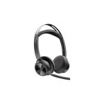 Auricular + Micrófono Poly Voyager Focus 2 Wireless BT Teams + Base de Carga