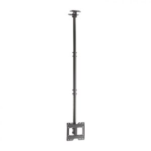 Soporte Monitor Aisens Techo 23-43 50KG Inclinable Extensible Black