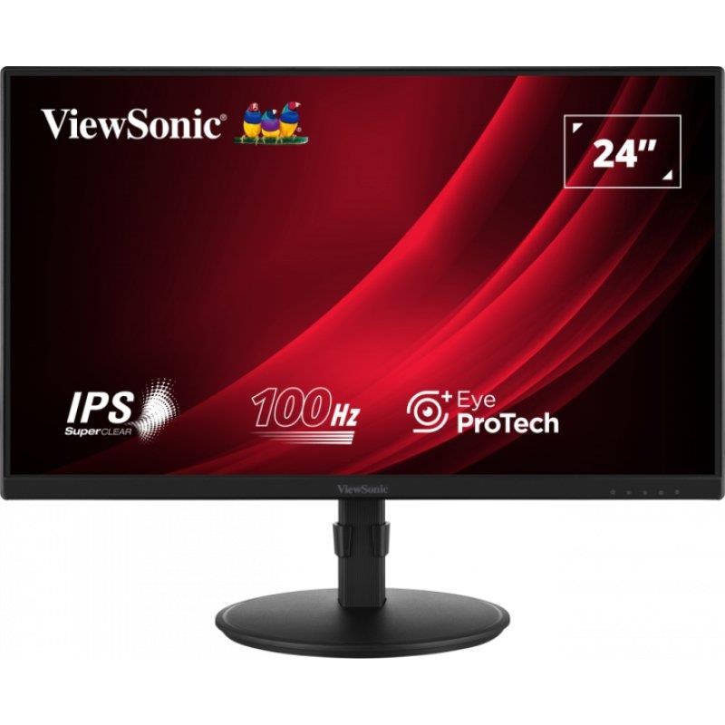Monitor ViewSonic 24 FHD IPS 100HZ Multi Reg Alt Pivo HDMI VGA DP Ergo 5YR
