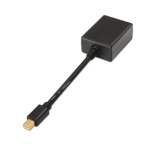 Cable Conversor Aisens Mini DP/M a VGA/H Black