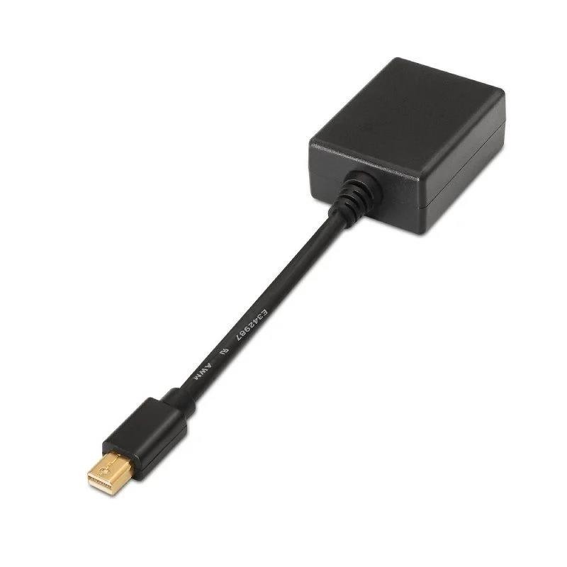 Cable Conversor Aisens Mini DP/M a VGA/H Black